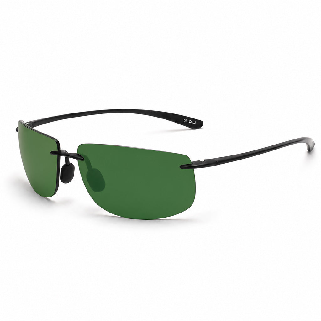 Zenith Rimless Polarized Sunglasses