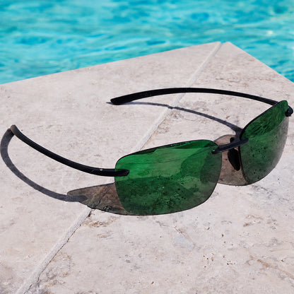 Zenith Rimless Polarized Sunglasses