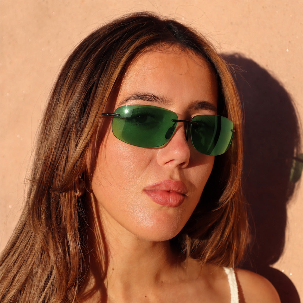 Zenith Rimless Polarized Sunglasses