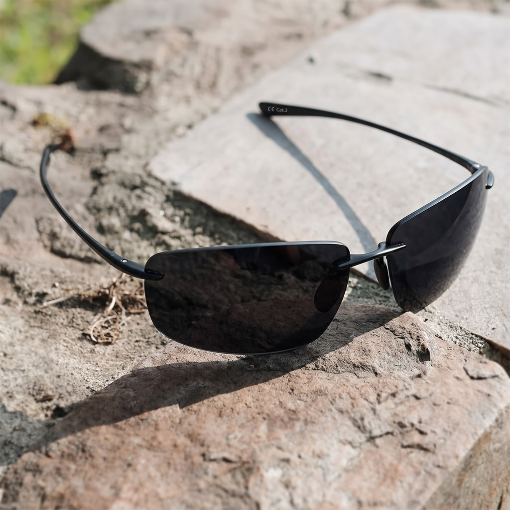 Zenith Rimless Polarized Sunglasses
