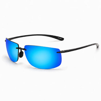 Zenith Rimless Polarized Sunglasses