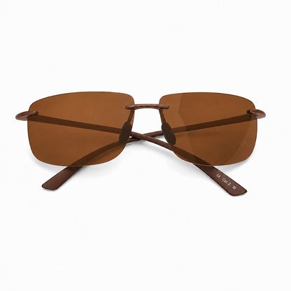 Zenith Rimless Polarized Sunglasses