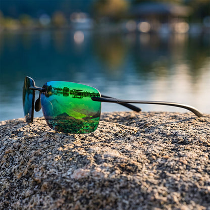 Zenith Rimless Polarized Sunglasses