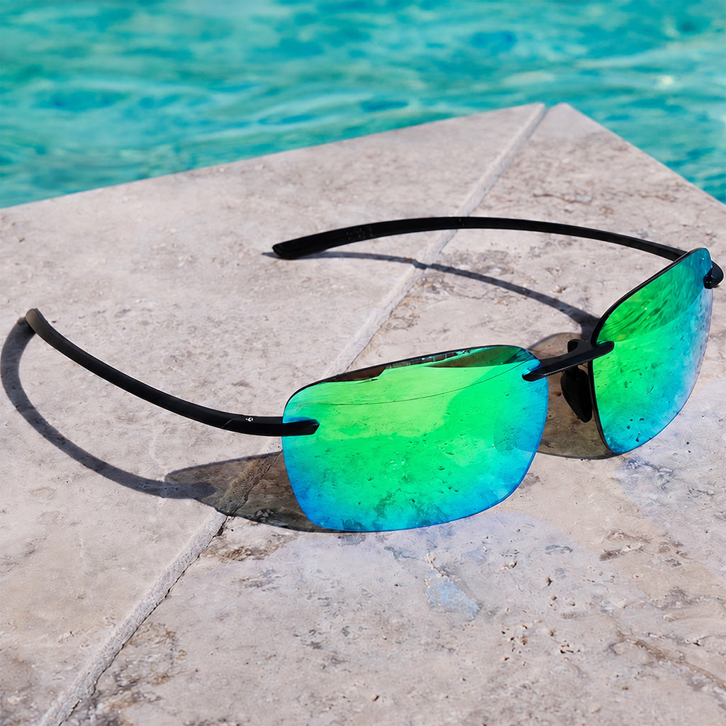 Zenith Rimless Polarized Sunglasses