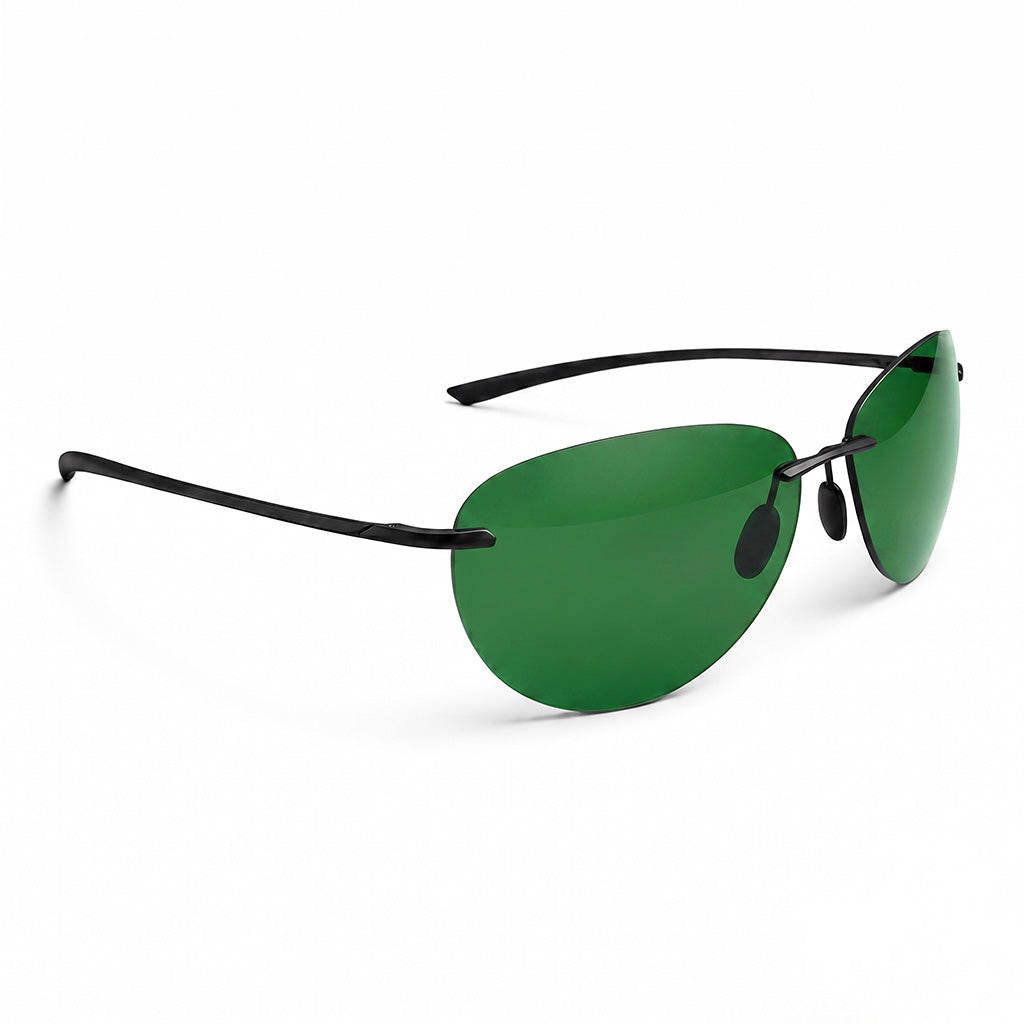 Aviator Rimless Polarized Sunglasses