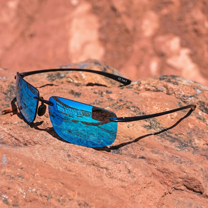 Zenith Rimless Polarized Sunglasses