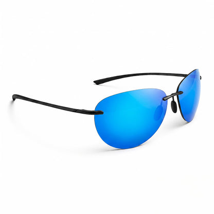 Aviator Rimless Polarized Sunglasses
