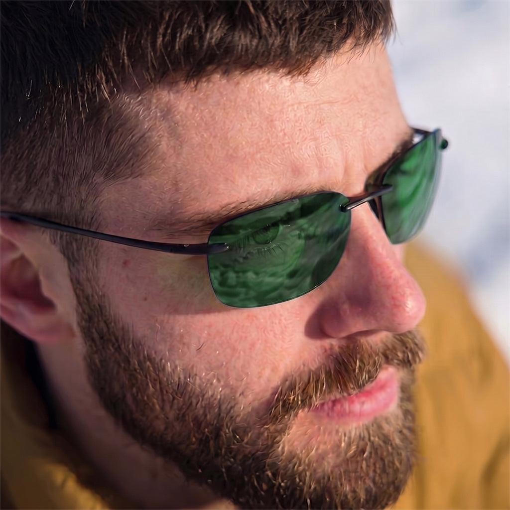 Zenith Rimless Polarized Sunglasses
