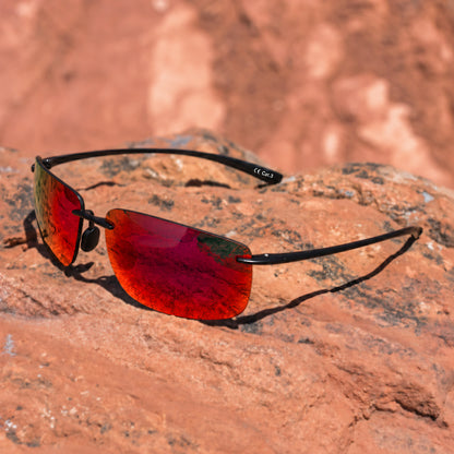 Zenith Rimless Polarized Sunglasses