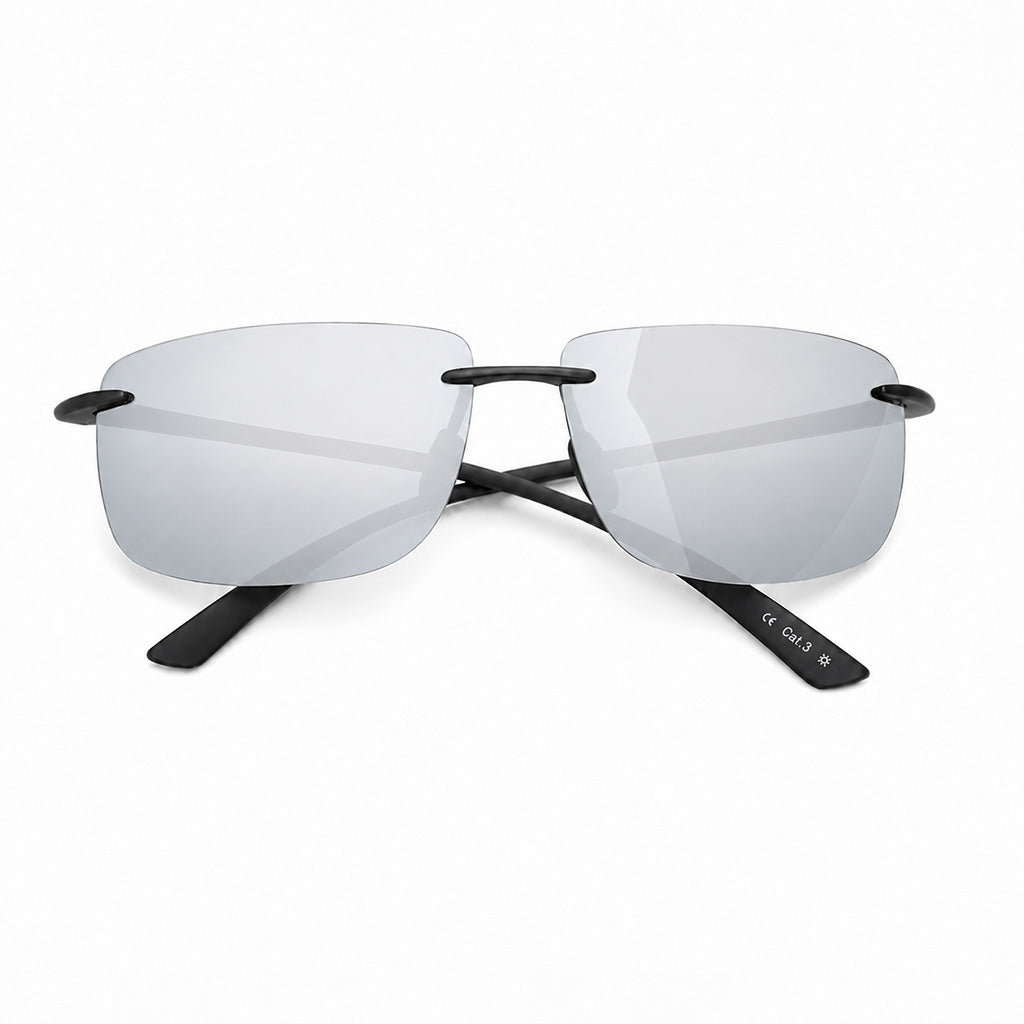 Zenith Rimless Polarized Sunglasses