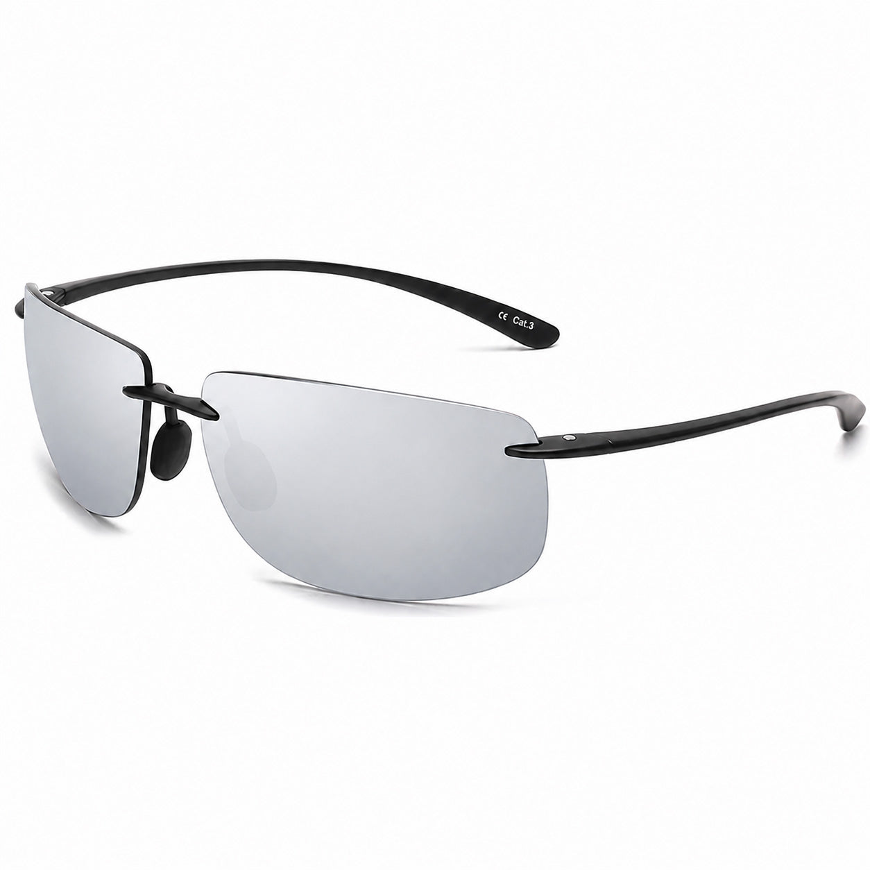 Zenith Rimless Polarized Sunglasses