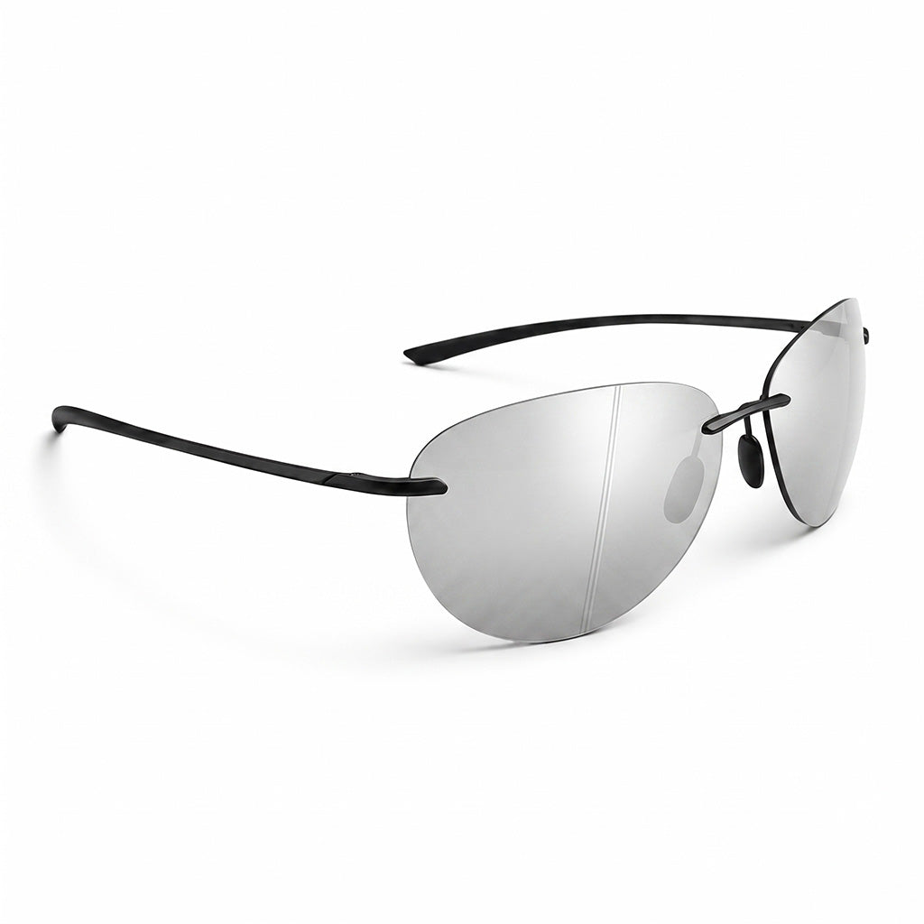 Aviator Rimless Polarized Sunglasses