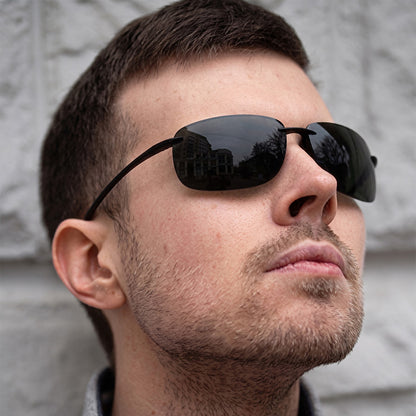 Zenith Rimless Polarized Sunglasses