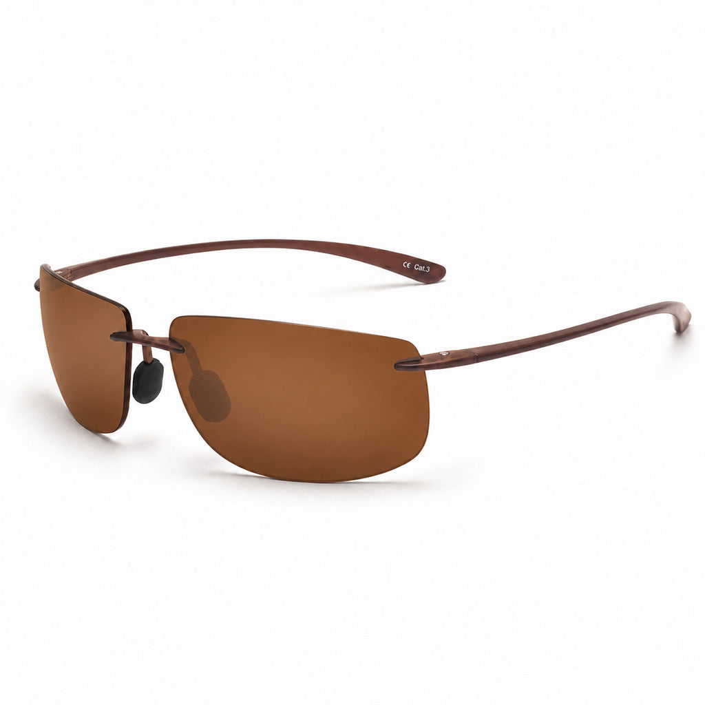 Zenith Rimless Polarized Sunglasses
