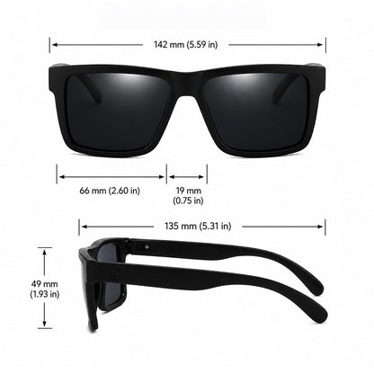 Brooks Square Polarized Sunglasses