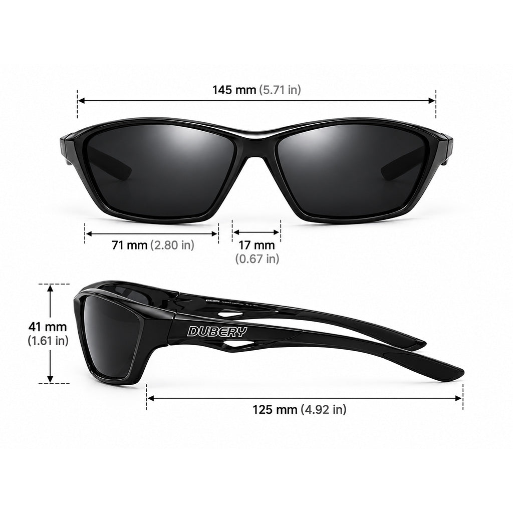 Reef Wraparound Polarized Sunglasses for Fishing & Outdoors