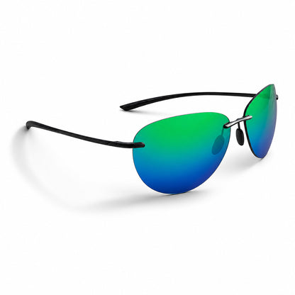 Aviator Rimless Polarized Sunglasses