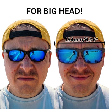 Plus Size Polarized Sunglasses | XL Sunglasses