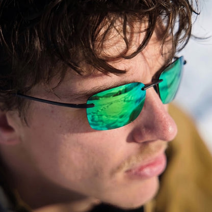 Zenith Rimless Polarized Sunglasses